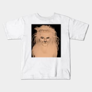 drag queen cat face Kids T-Shirt